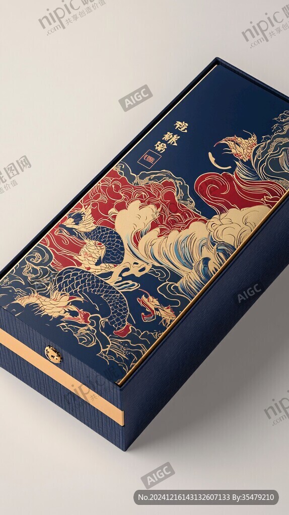 凤凰图礼盒设计
