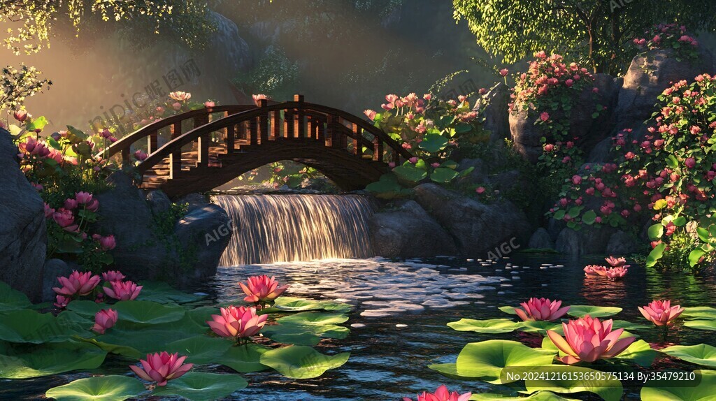 小桥流水设计