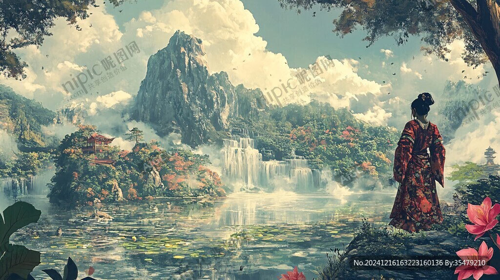 古风人物大场景