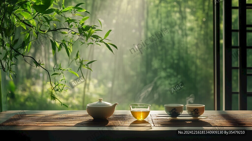 禅意禅境茶杯茶壶茶艺