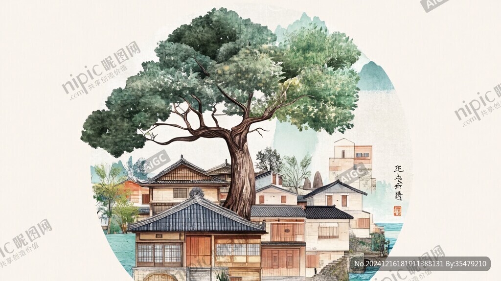 云水谣插画