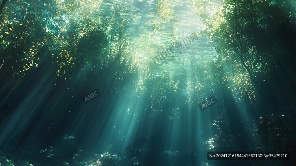 水下的阳光