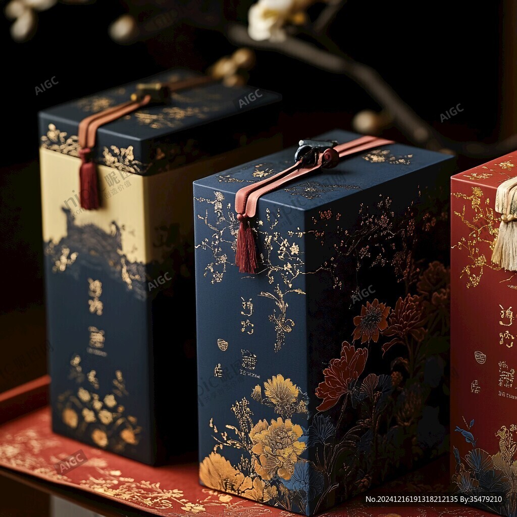 宫廷茶叶盒
