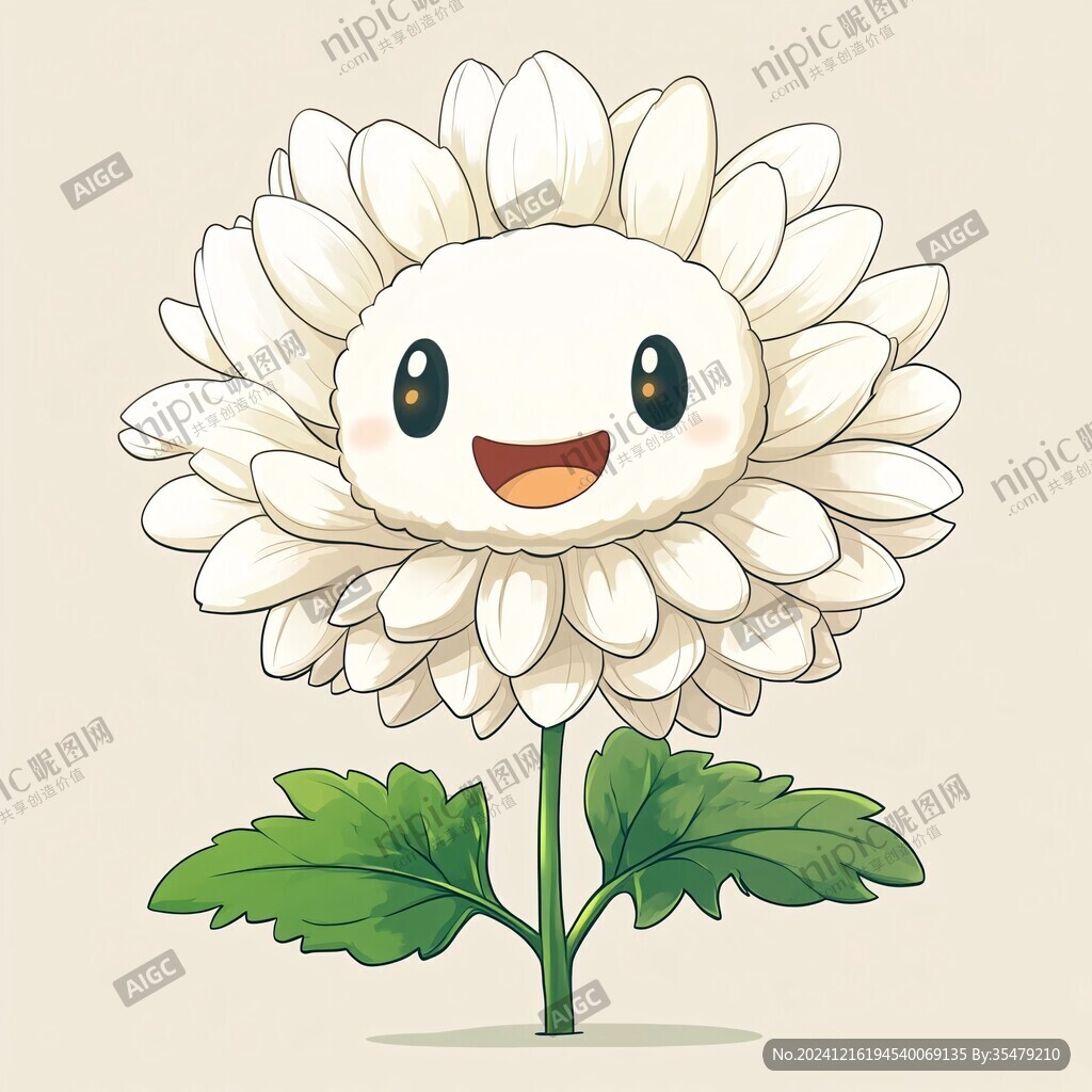雏菊卡通形象设计