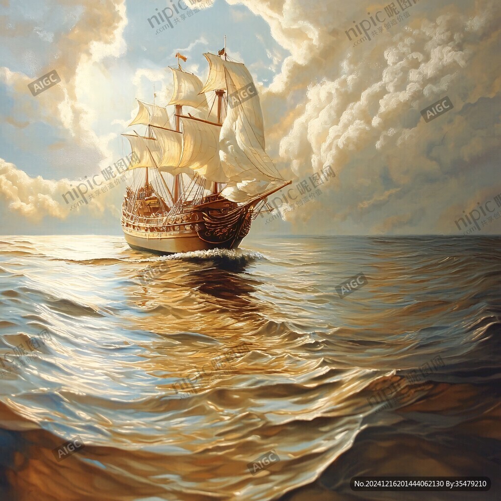 扬帆启航高清画