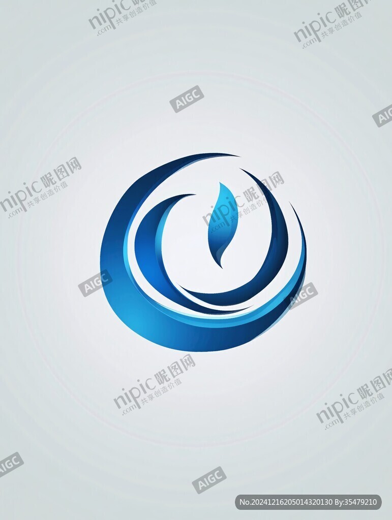 h设计水滴logo