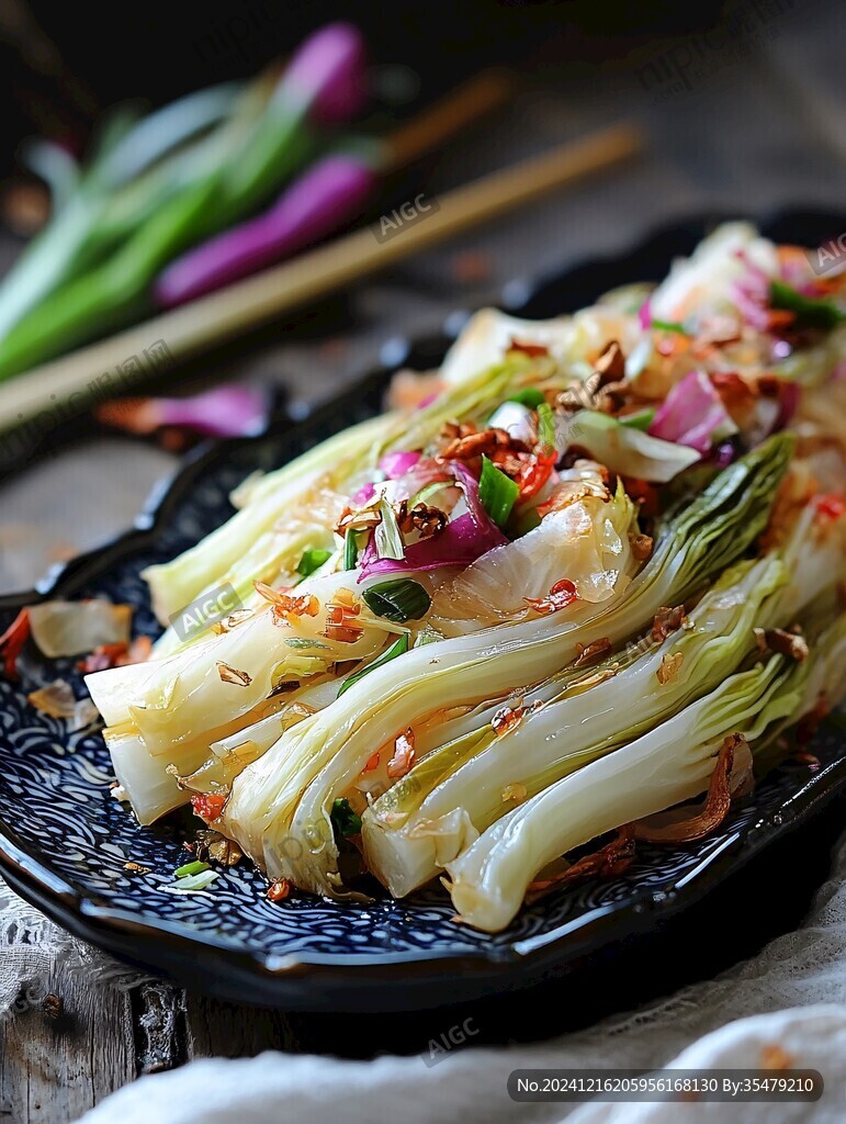 辣拌娃娃菜