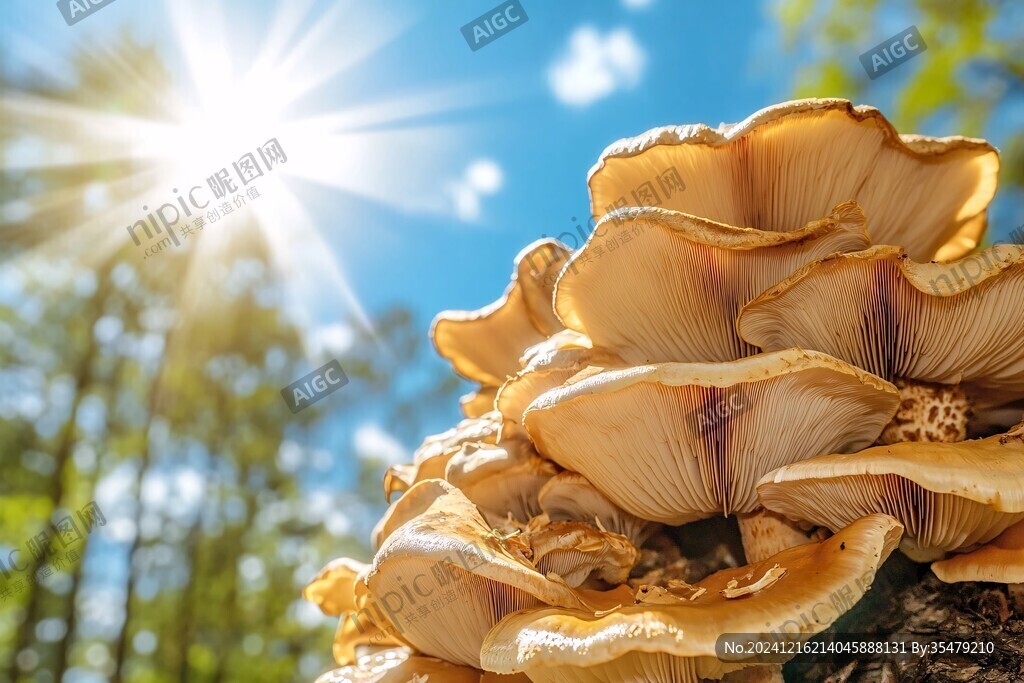 阳光与木耳