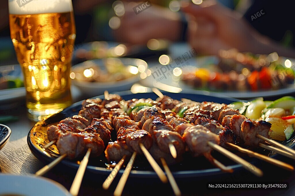 啤酒撸串