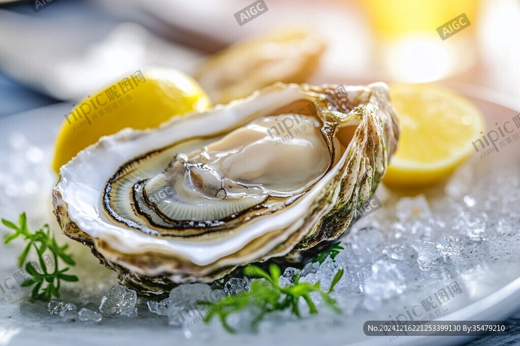 生蚝美食特写