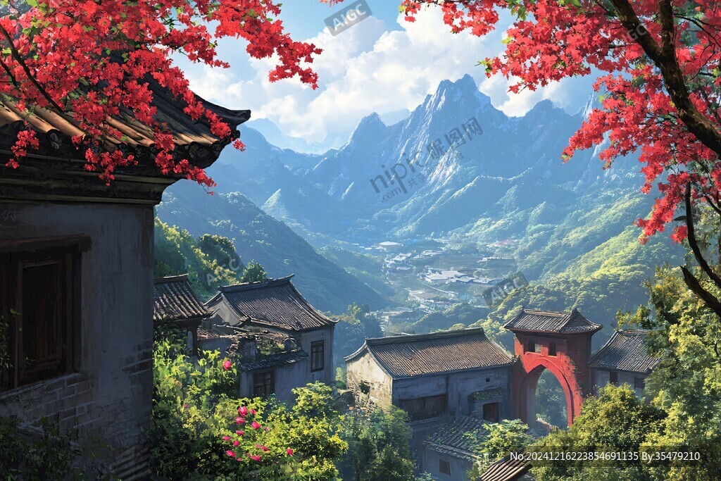 古风动画场景