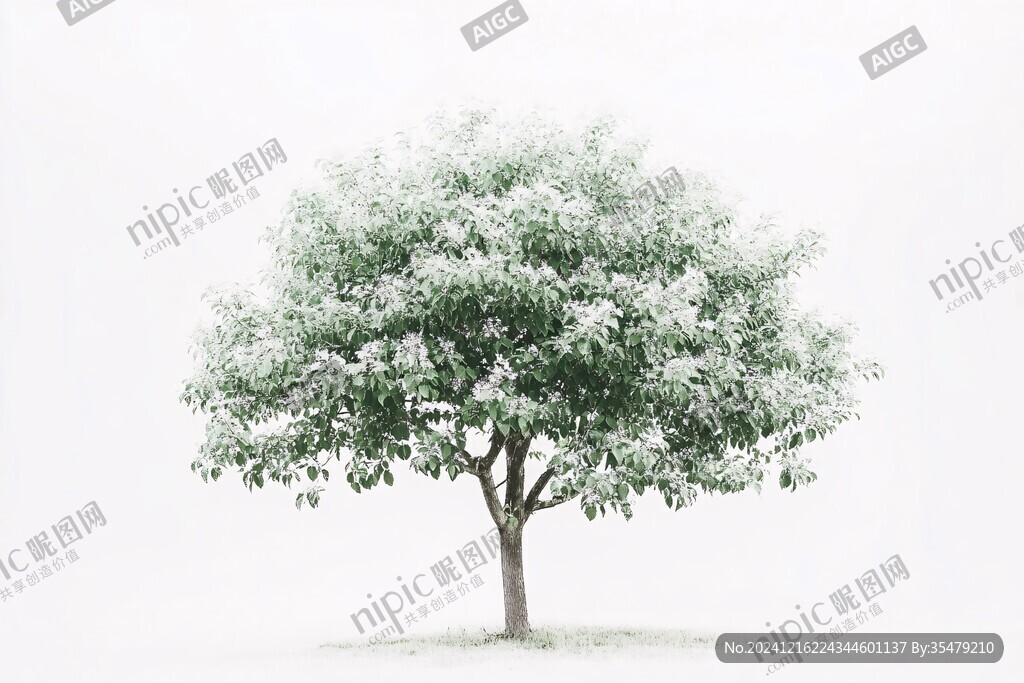 3d贴图树