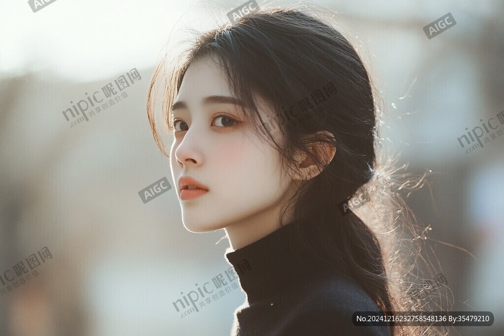 仙气清冷少女壁纸图片