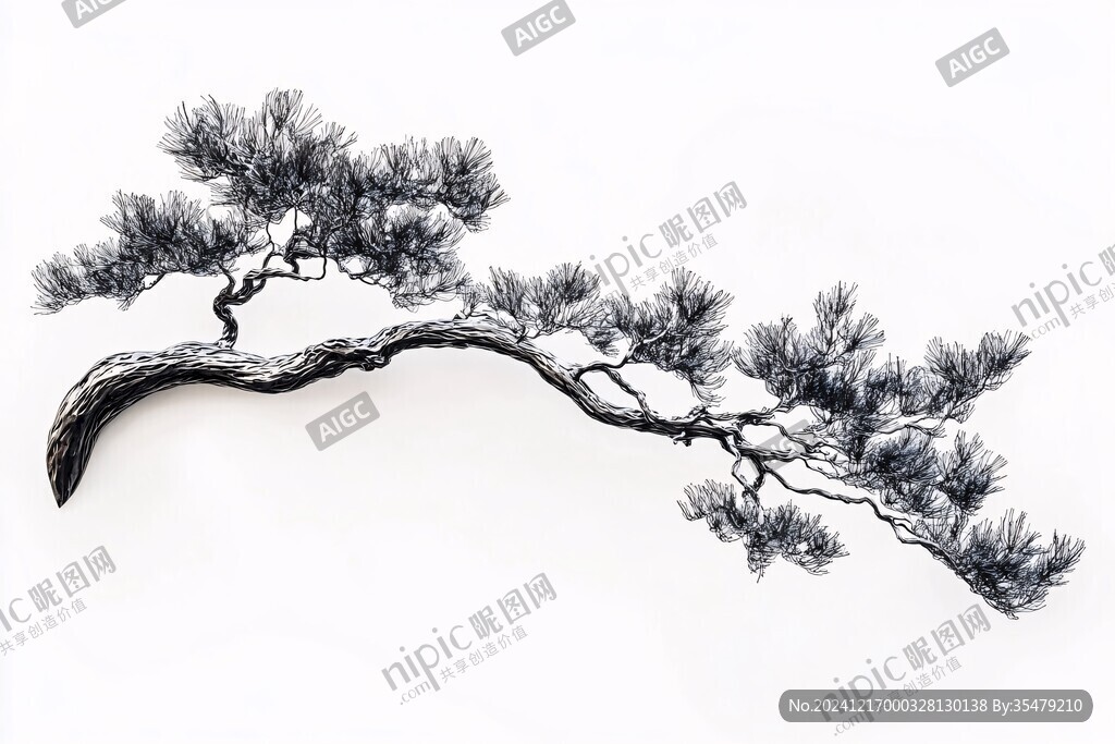 禅境松叶小品