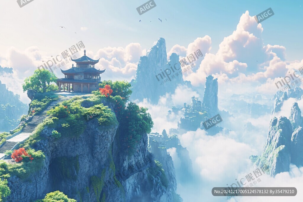 古风仙境天上宫阙