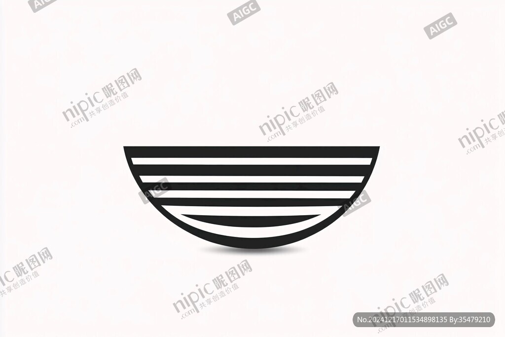 一只碗标志