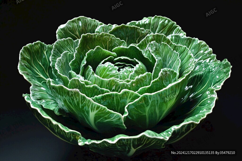 瓷雕白菜
