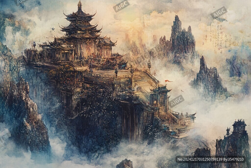 古风仙境天上宫阙