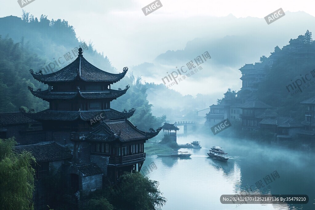雾中楼阁