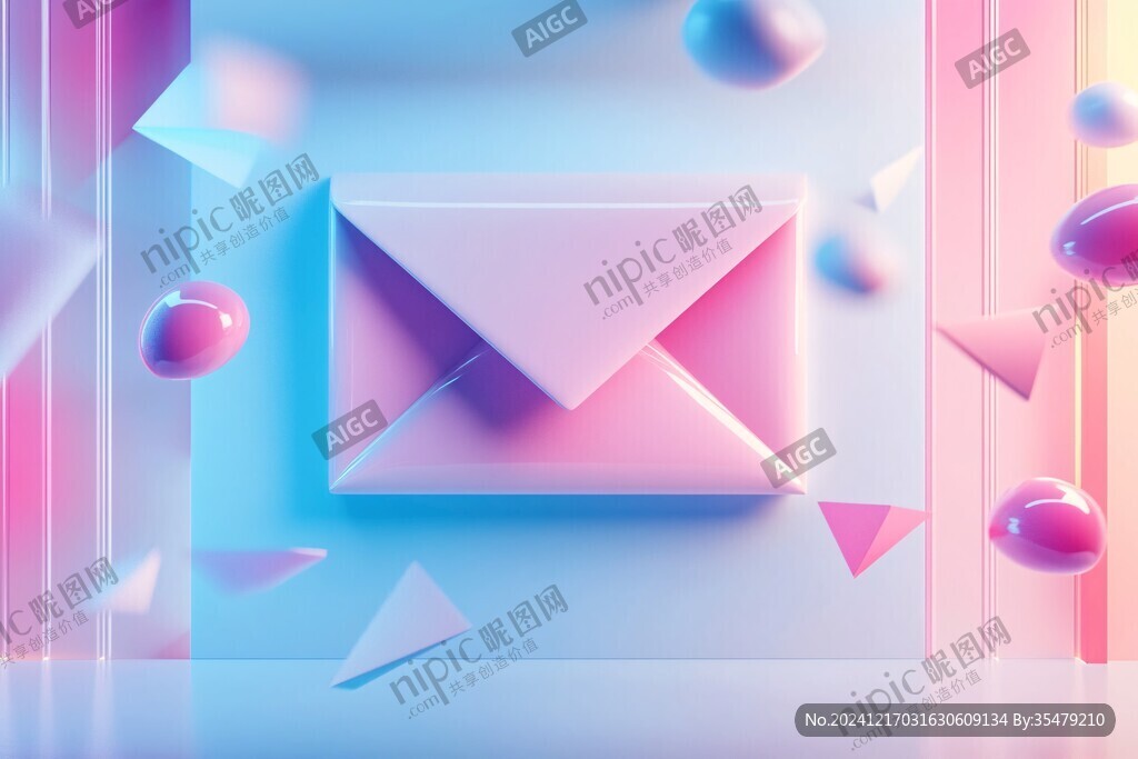 前卫风格立体感背景