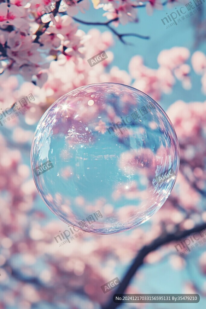 樱花晶球