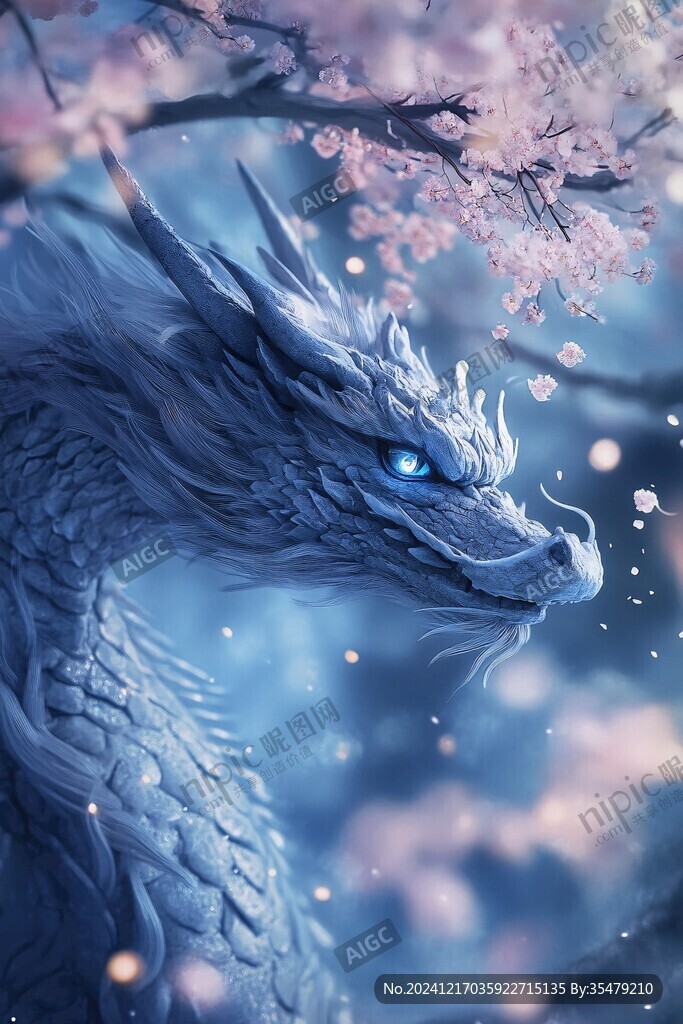 古风龙插画