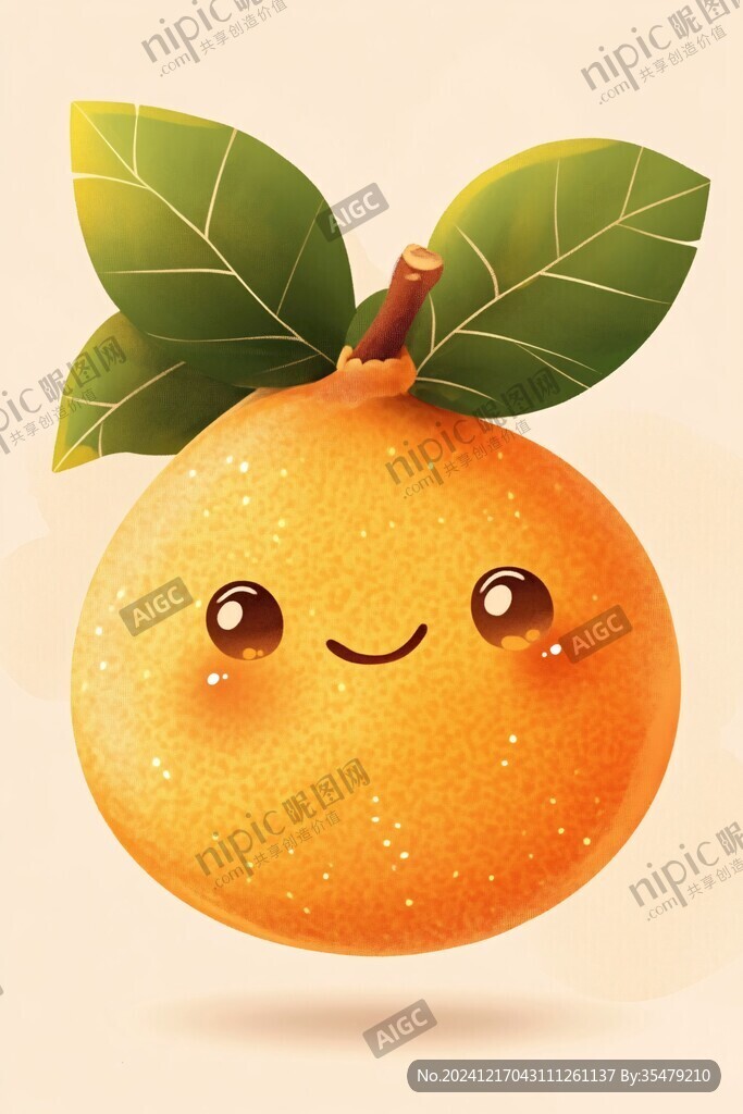 砂糖橘插画