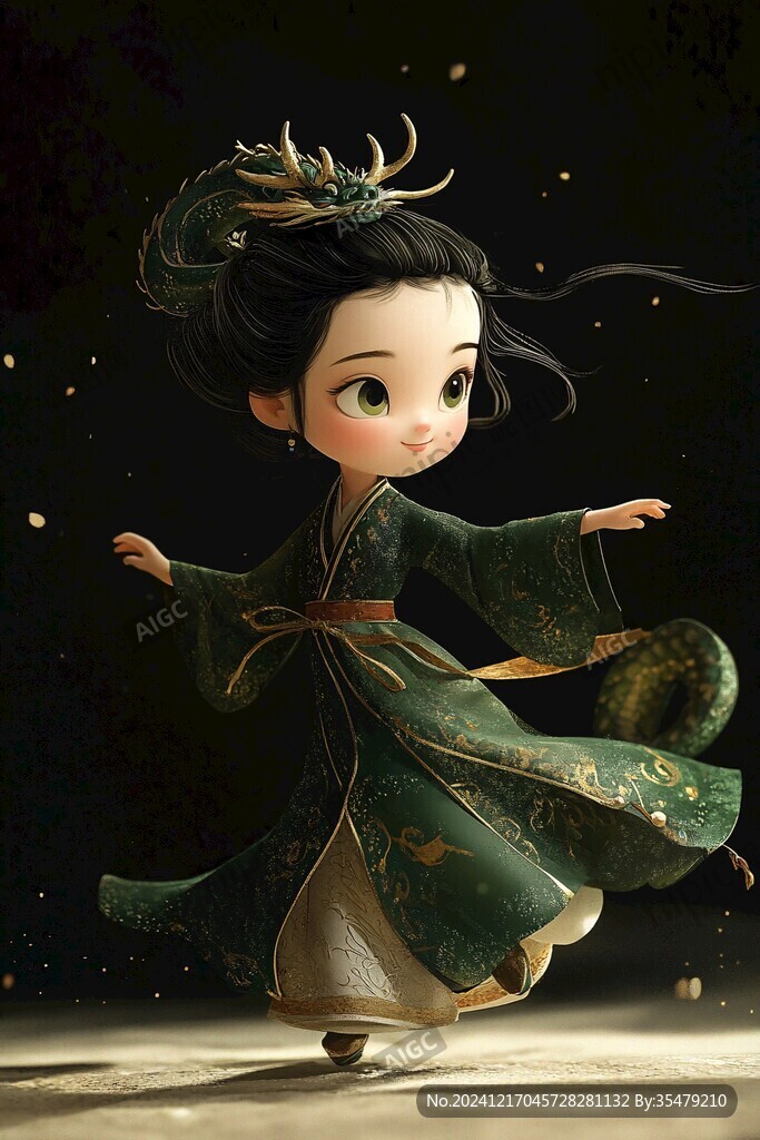q版书童