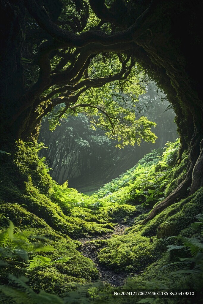 梦幻绿色丛林