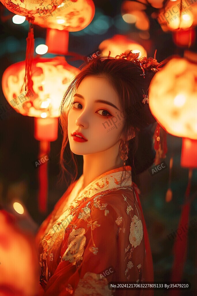 汉服宫灯