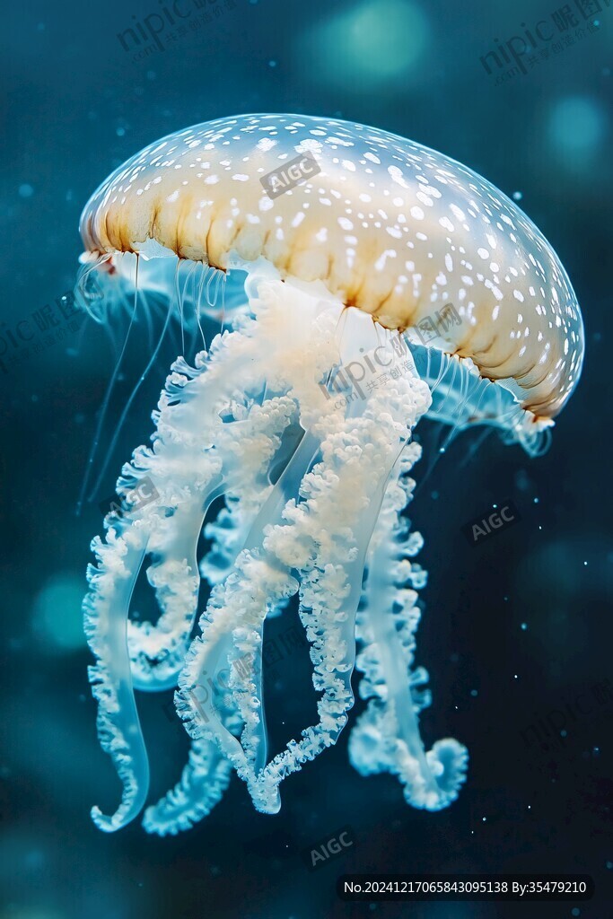 海洋动物水母高清图片