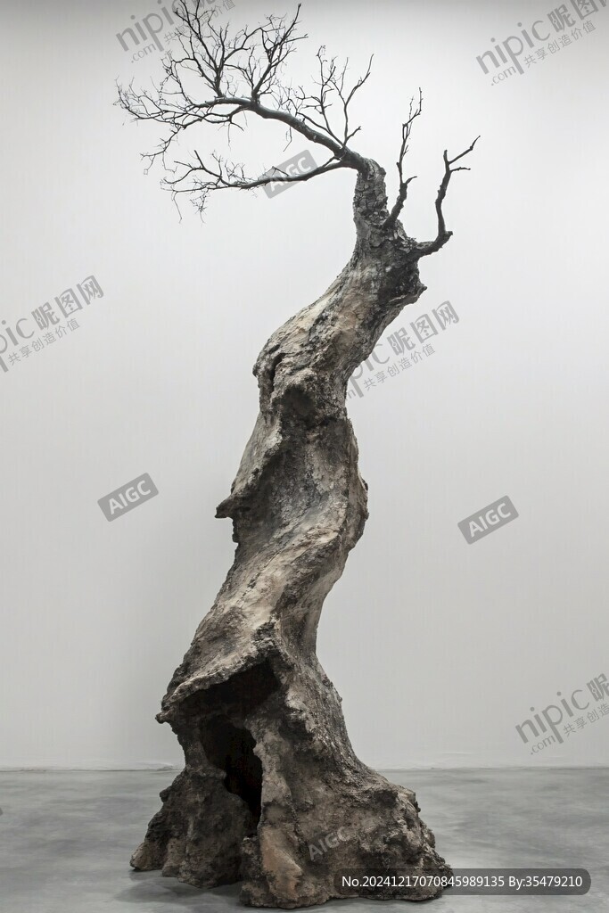 临将枯树
