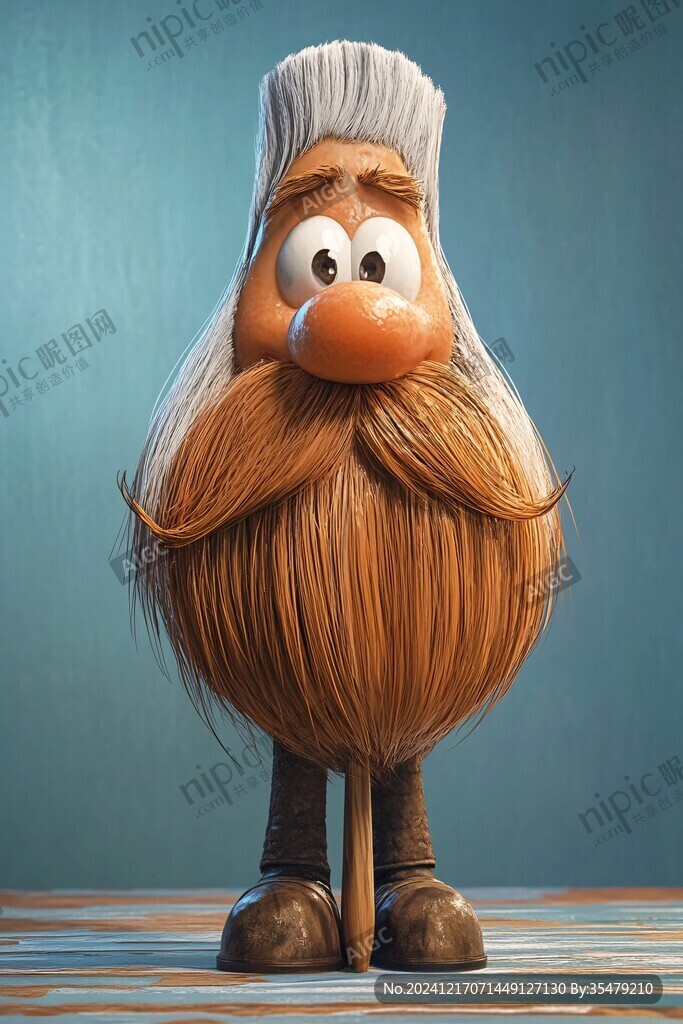 卡通写实漫画人物