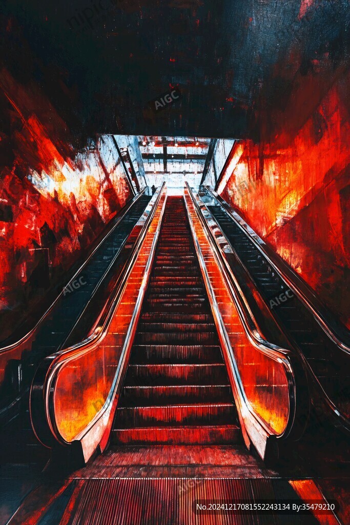 设计感扶梯