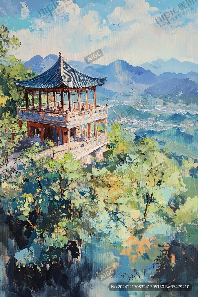 横店水彩