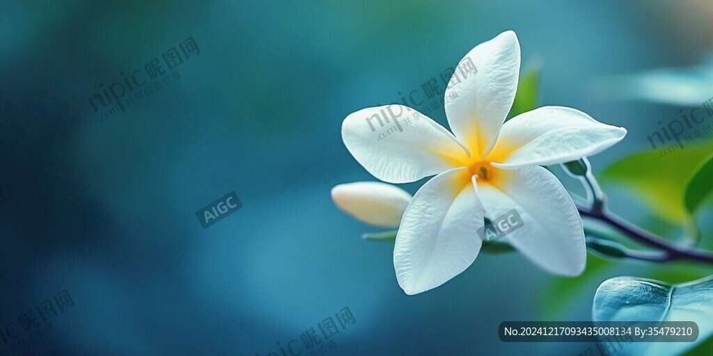 鸡蛋花棚拍