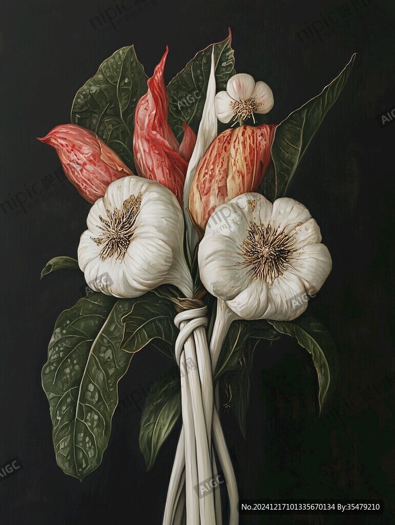 3d立体花卉油画