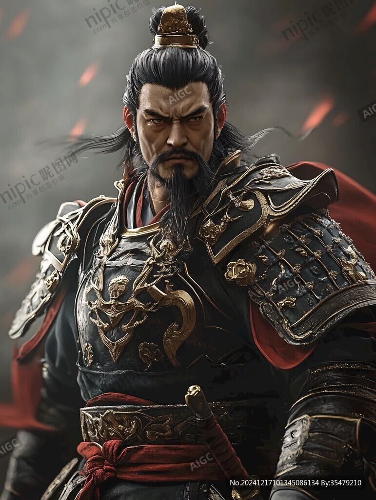 披甲武士彩泥