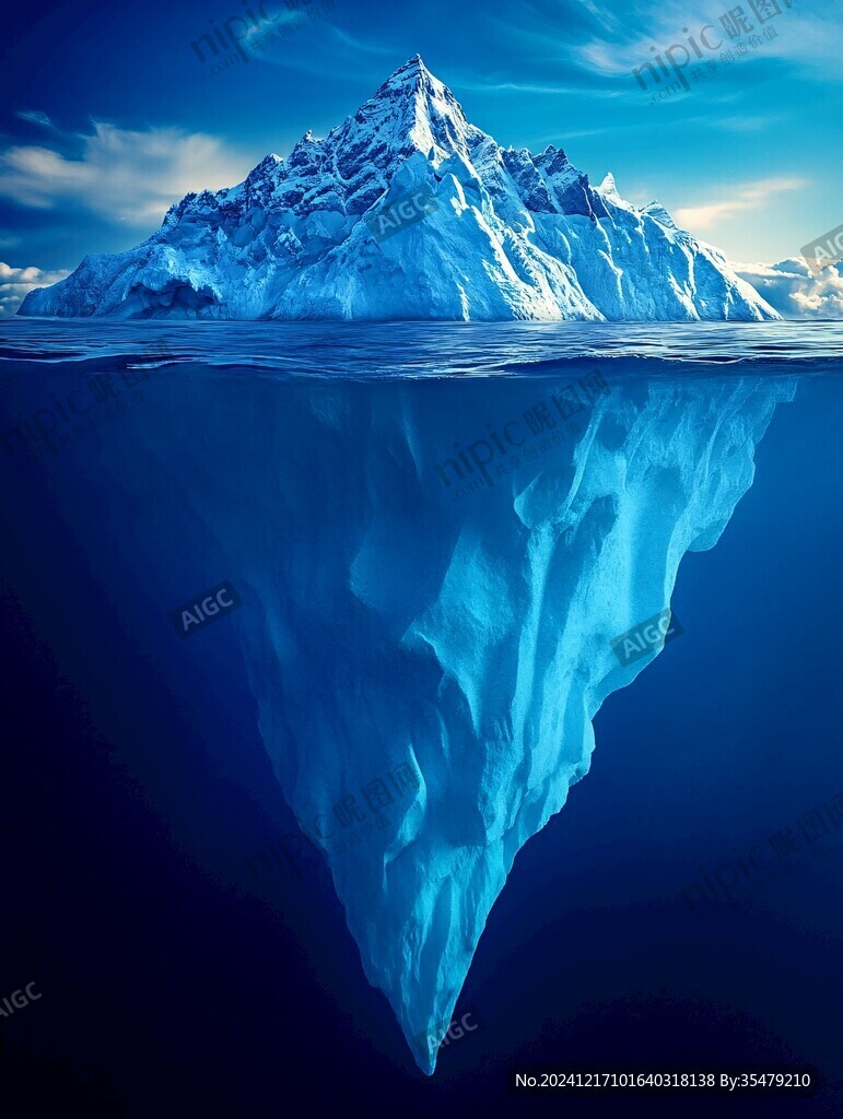 3d冰山