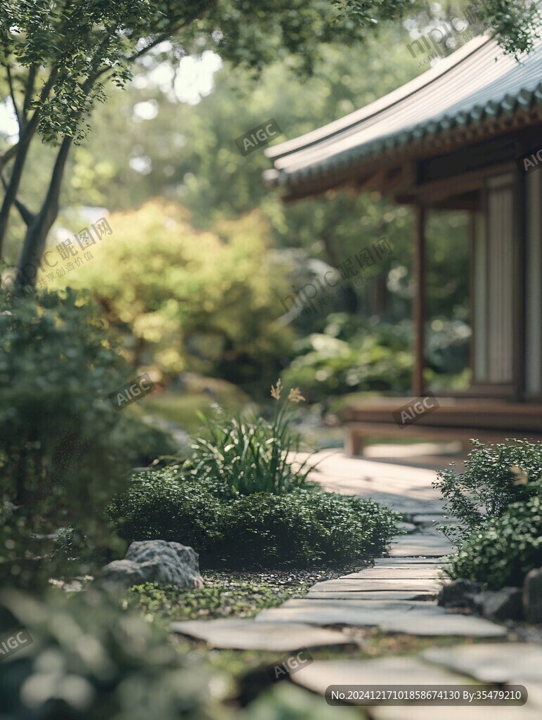 小庭幽院