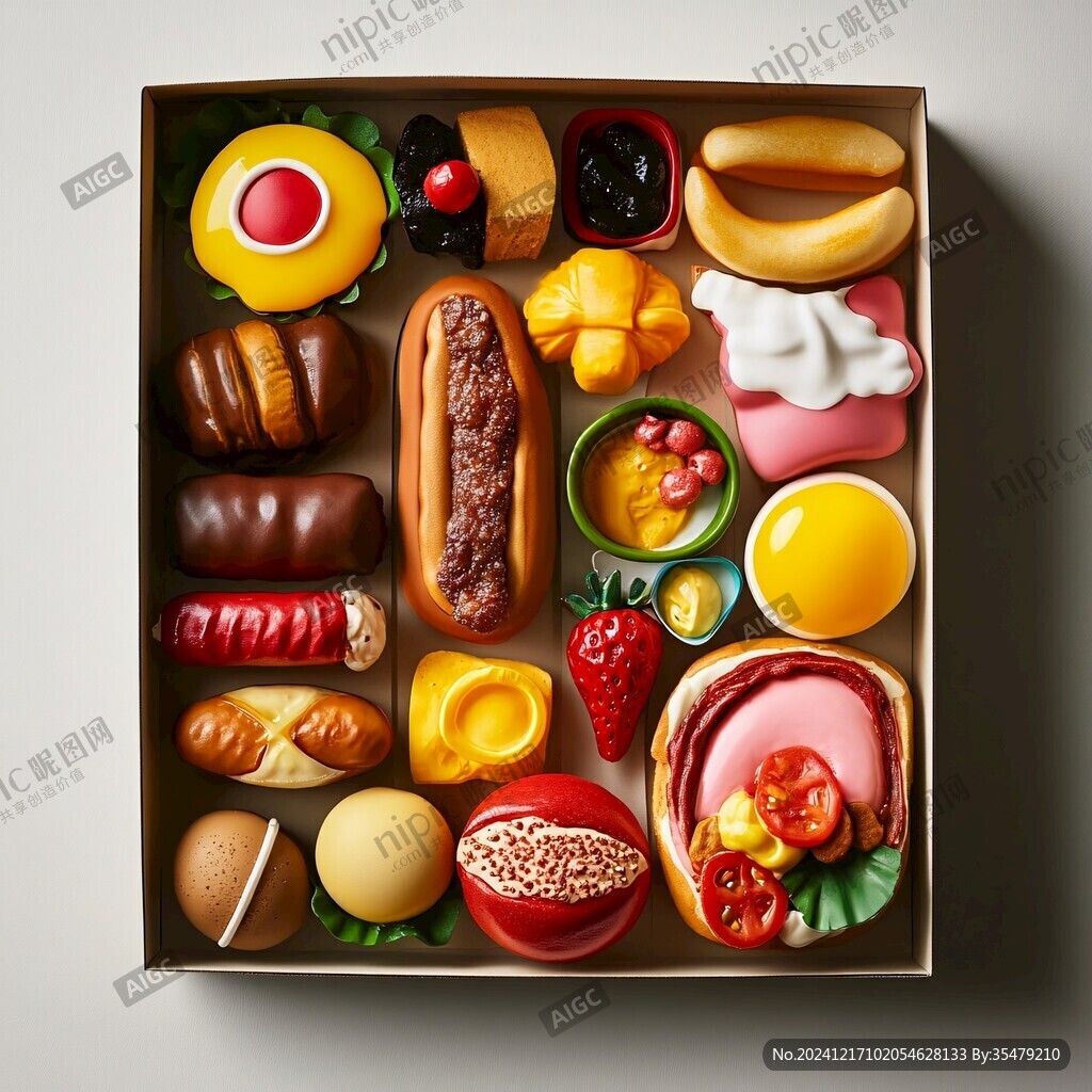 3d甜点零食
