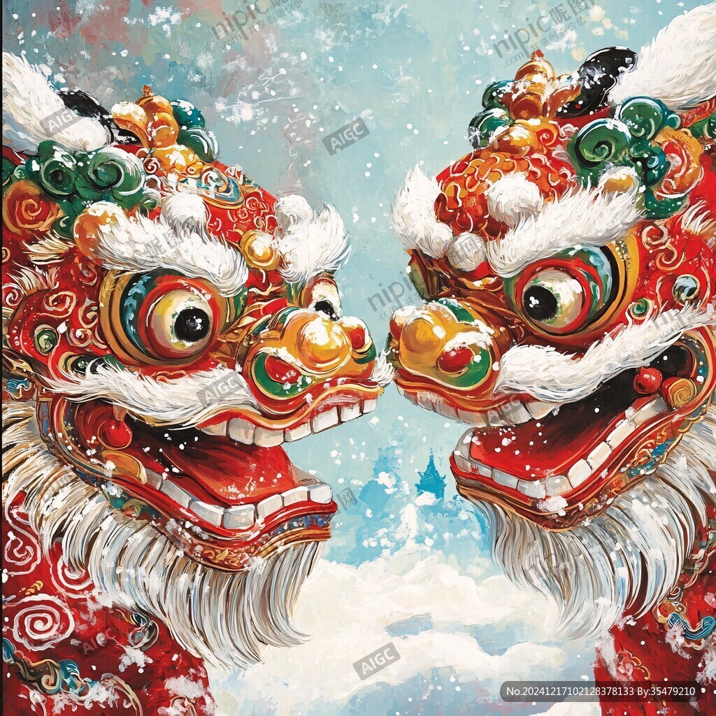 舞龙舞狮壁纸