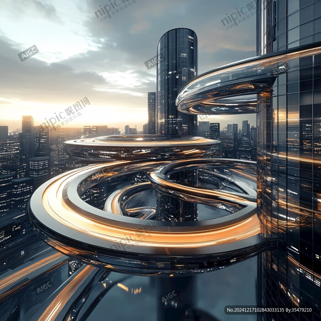 科技风智慧建筑