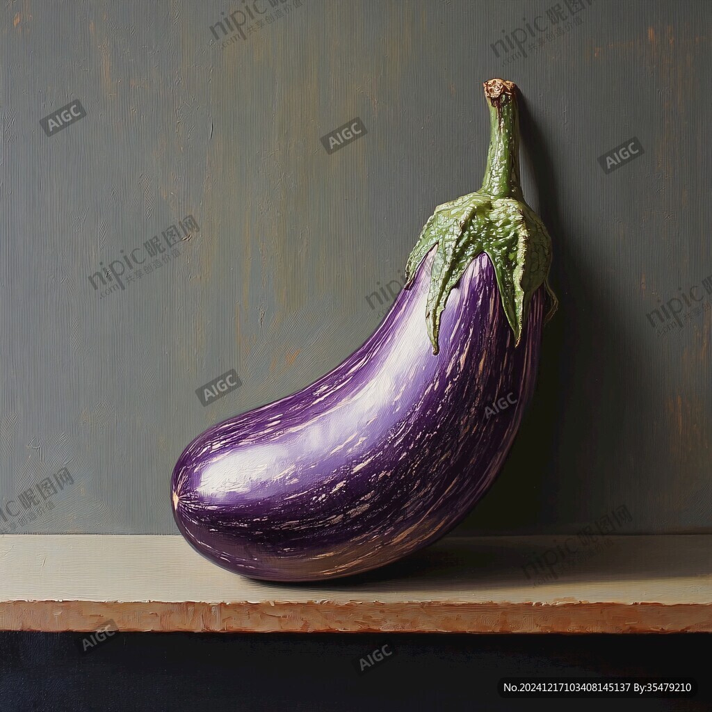 紫色瓜果蔬菜植物
