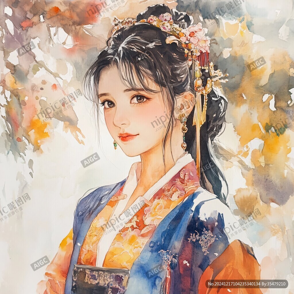 板绘人像