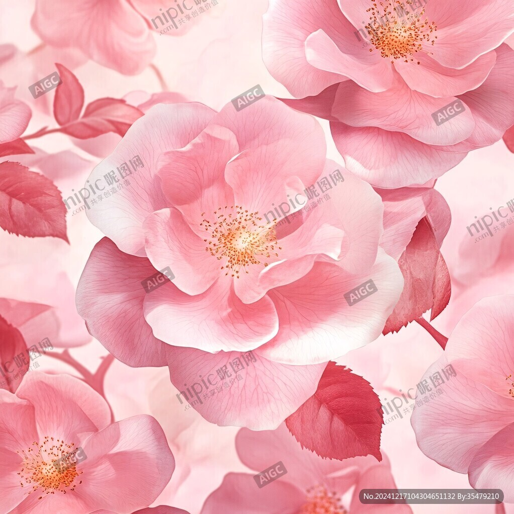 花朵软膜背景