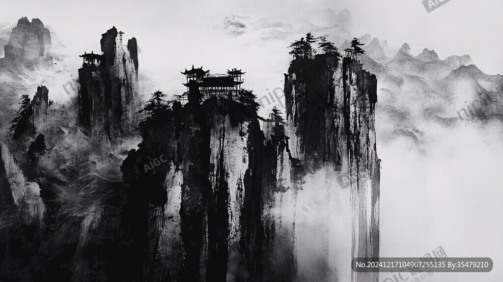 水墨禅意