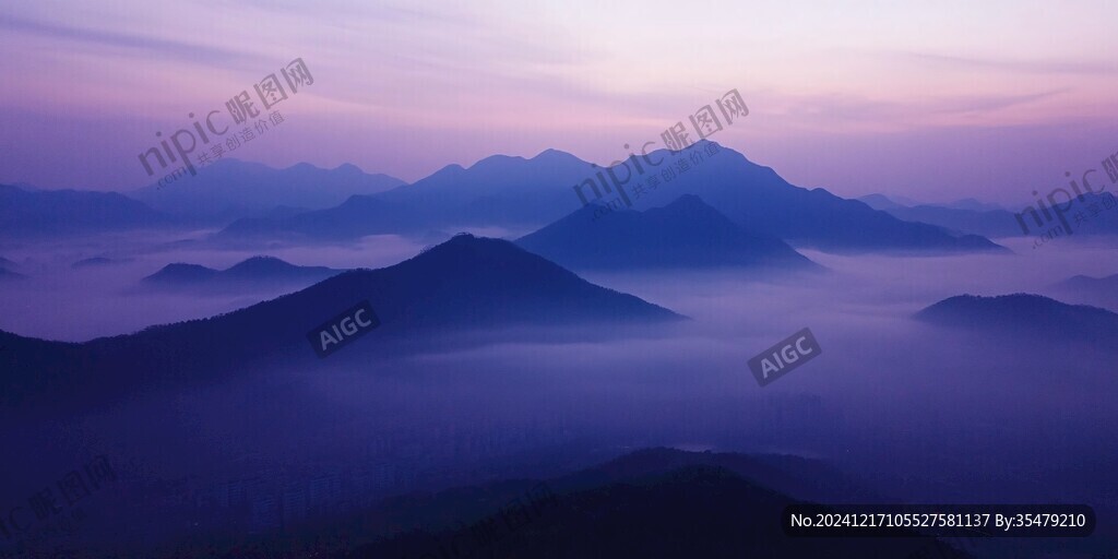 大垌山晨曦