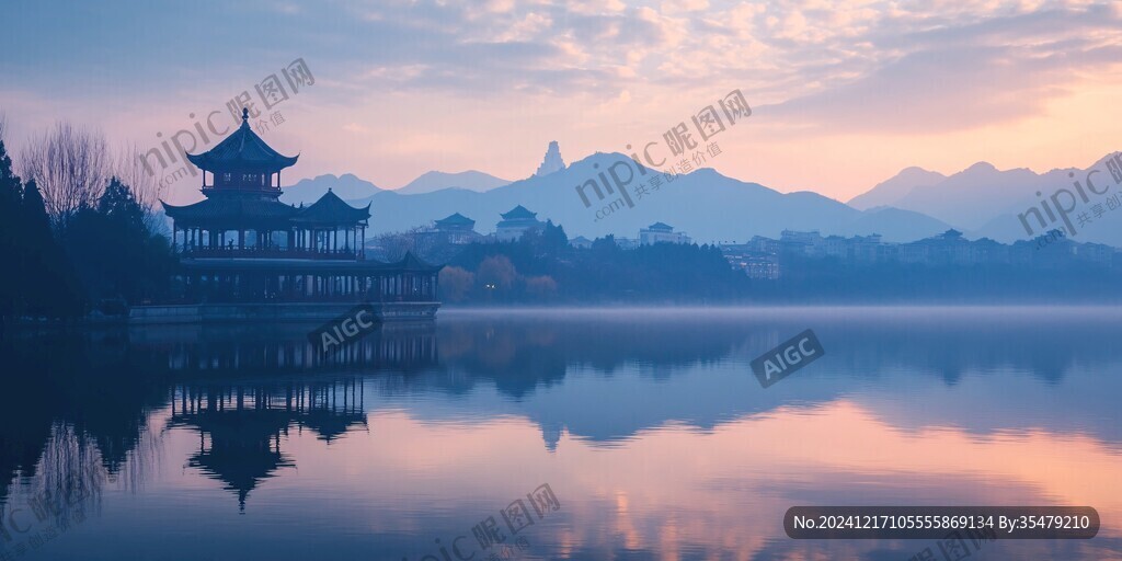 湘湖晨曦