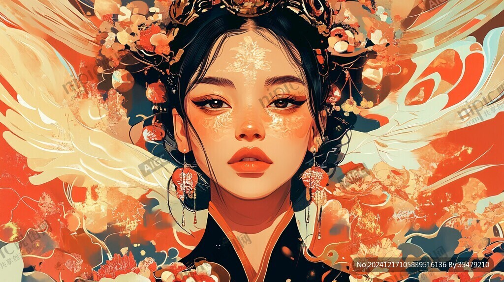 不知火包装插画